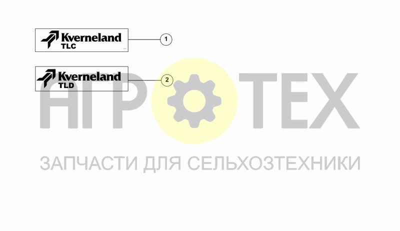 Чертеж STICKERS FOR MACHINE TLD/TLC