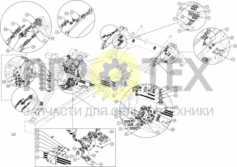 Чертеж HYDRAULIC LIFTING