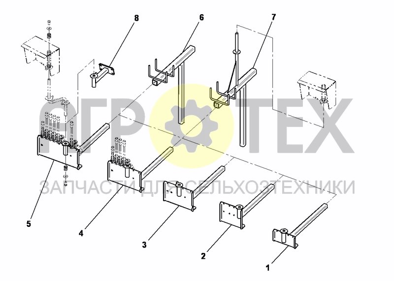 Чертеж VALVES HOLDER