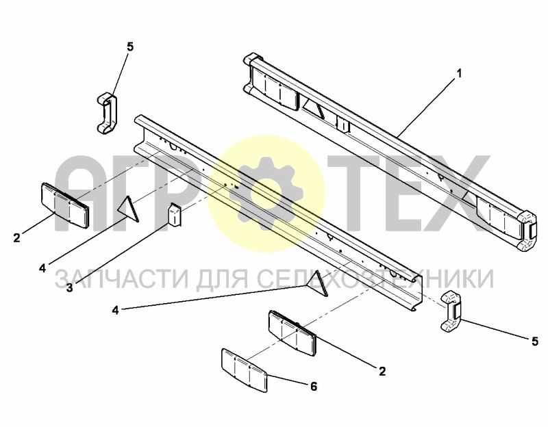 Чертеж LIGHTING BAR