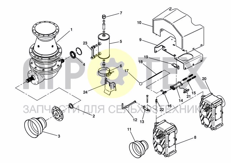 Чертеж GEARBOX