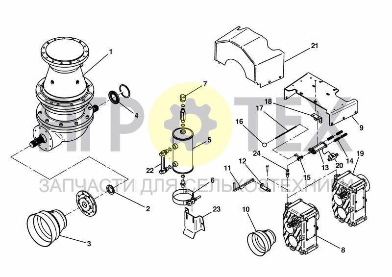 Чертеж GEARBOX