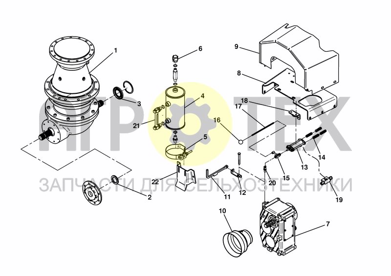 Чертеж GEARBOX