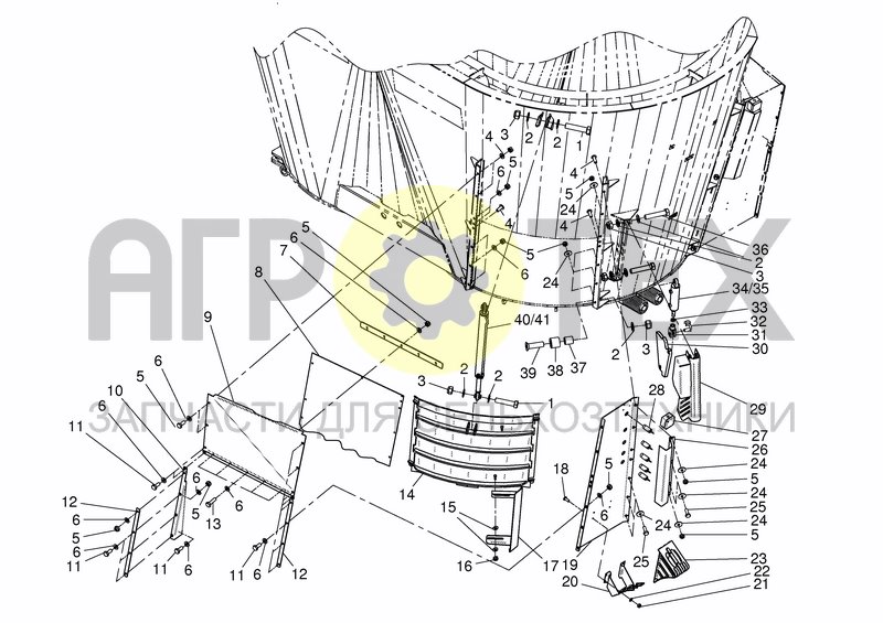 Чертеж SIDE DOOR REAR LH - 22 M?