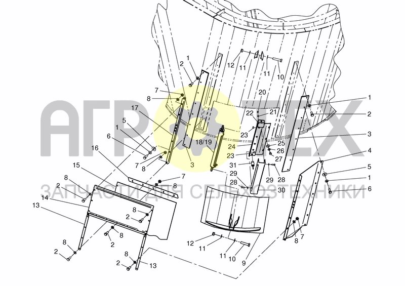 Чертеж SIDE DOOR FRONT RH - 12/13/14 M? MONO