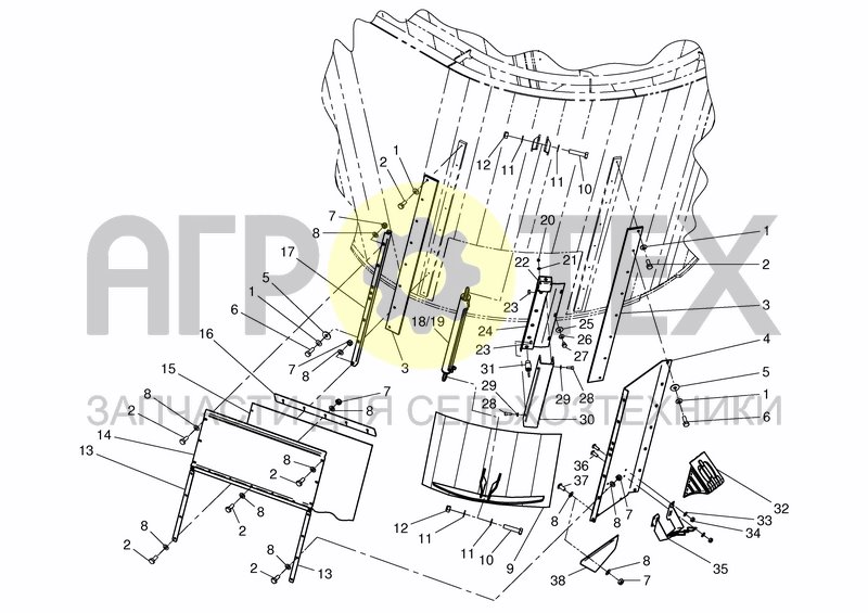 Чертеж SIDE DOOR REAR LH - 12/13/14 M? MONO