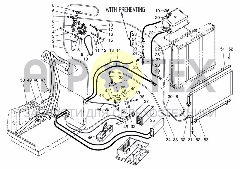 Чертеж AIR CONDITIONING & HEATING