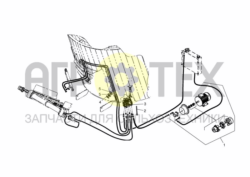 Чертеж HYD. SERVICE SYSTEM - DOOR & CONVEYOR