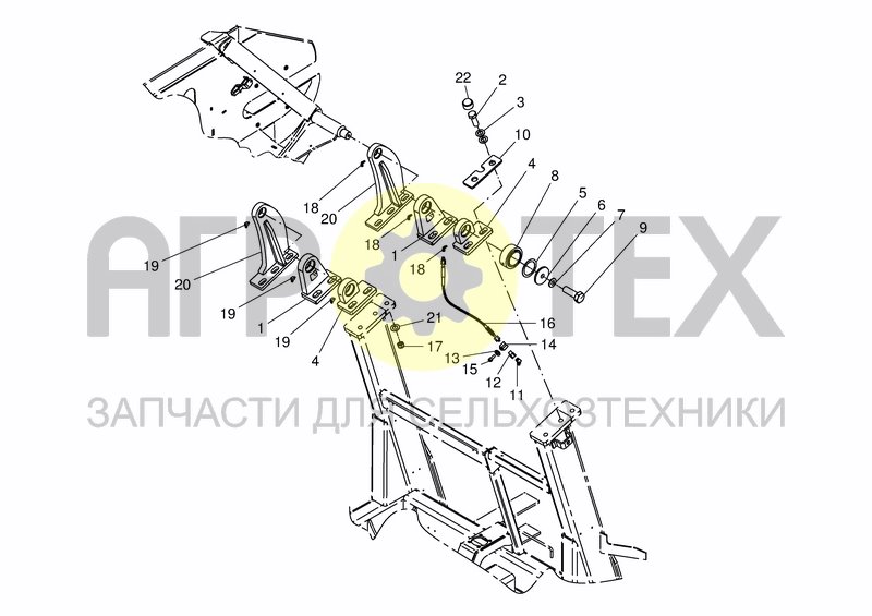 Чертеж BEARING BLOCK MILLING HEAD