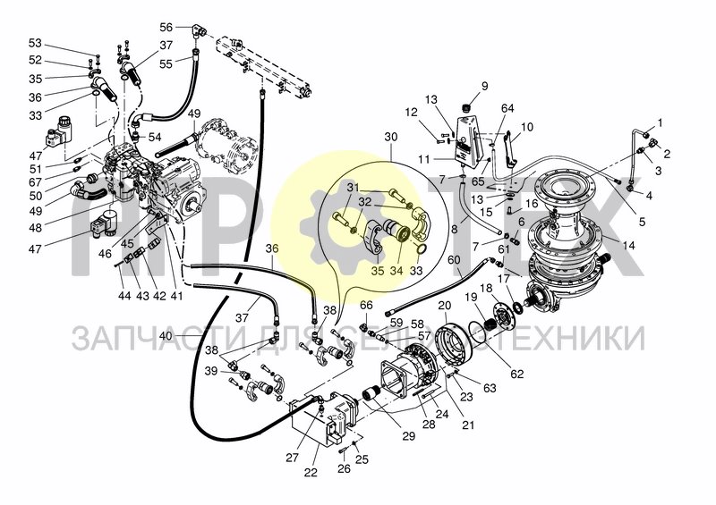 Чертеж HYD. MIXING SYSTEM 20DUO S.NR. 69263 - 69522