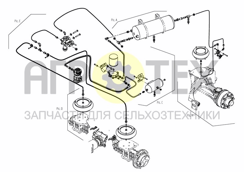 Чертеж AIR SYSTEM O/VIEW - DUO 20