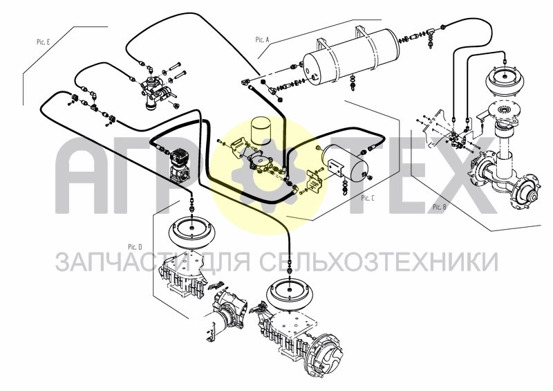 Чертеж AIR SYSTEM O/VIEW - DUO15/18