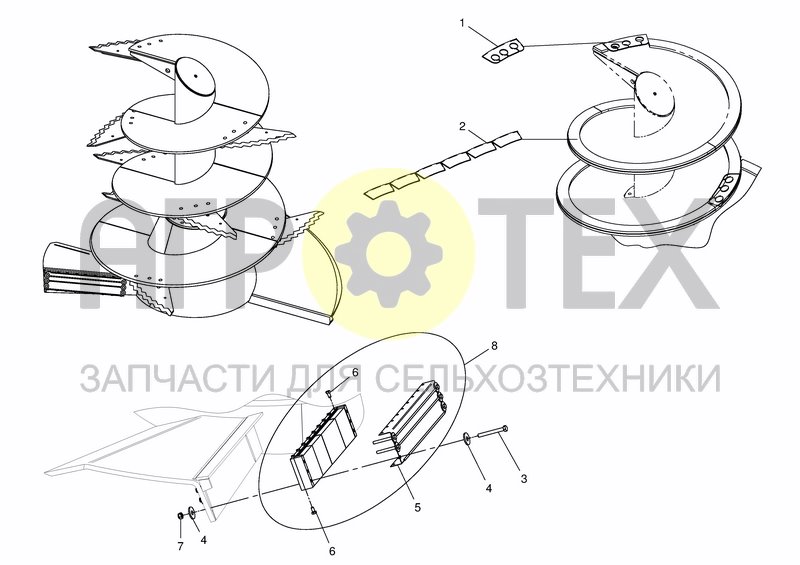 Чертеж AUGER - EQUIPMENT