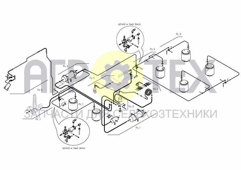 Чертеж AIR SYSTEM - OVERVIEW