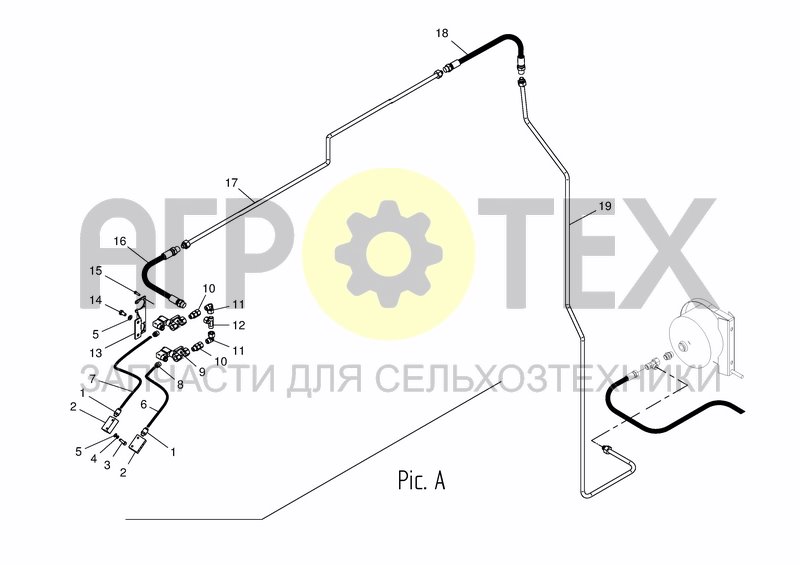 Чертеж AIR SYSTEM - OVERVIEW PIC A.