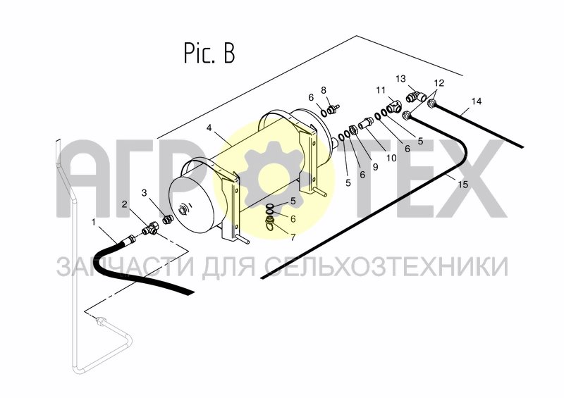 Чертеж AIR SYSTEM - OVERVIEW PIC B.