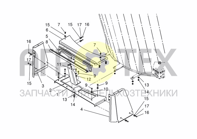 Чертеж COOLER COVERAGE