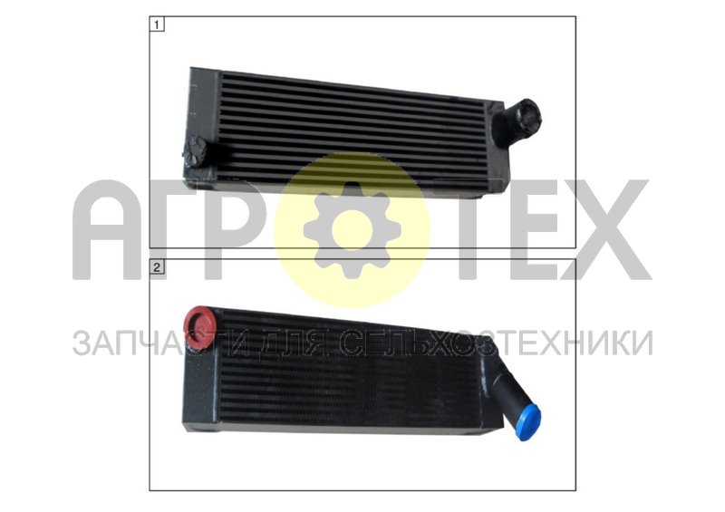 Чертеж TECHNICAL CLARIFICATION - CHARGE AIR COOLER