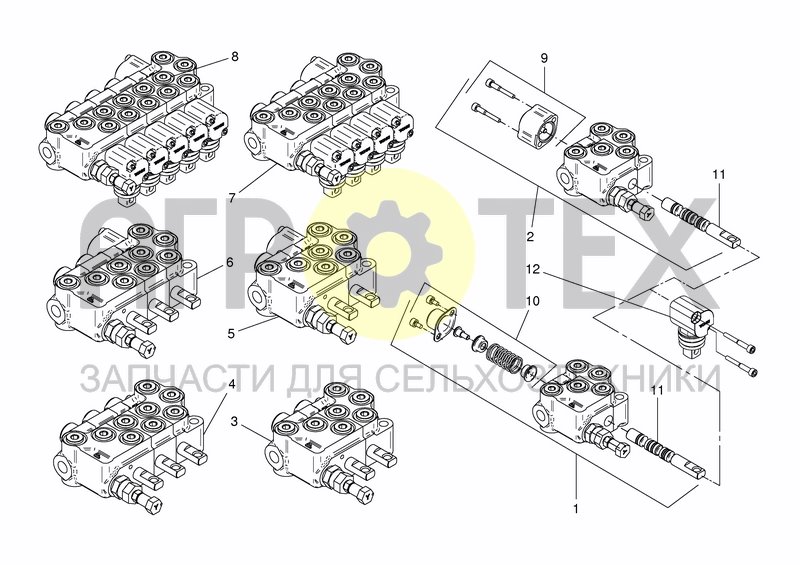 Чертеж MECHANICAL HYDRAULIC VALVES