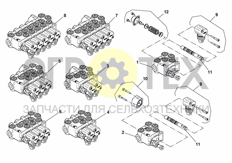 Чертеж MECHANICAL VALVES