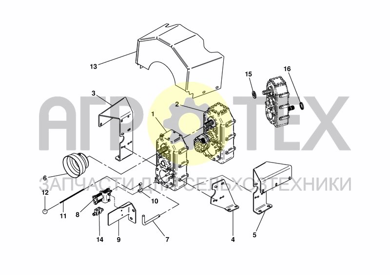 Чертеж SWITCH GEARBOX SSG60