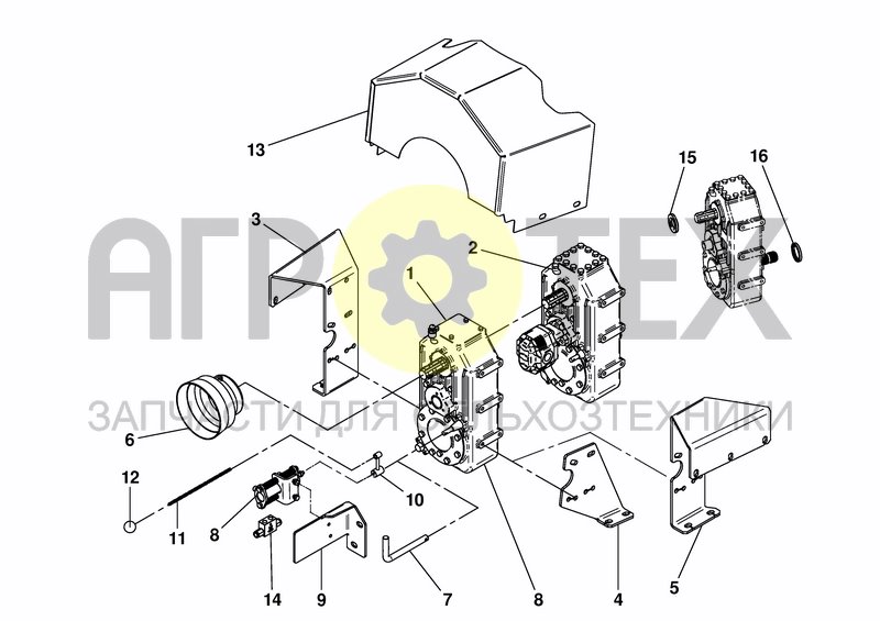 Чертеж SWITCH GEARBOX SSG60