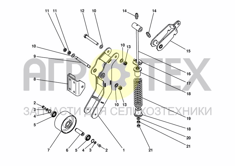 Чертеж POWER BELT CLUTCH