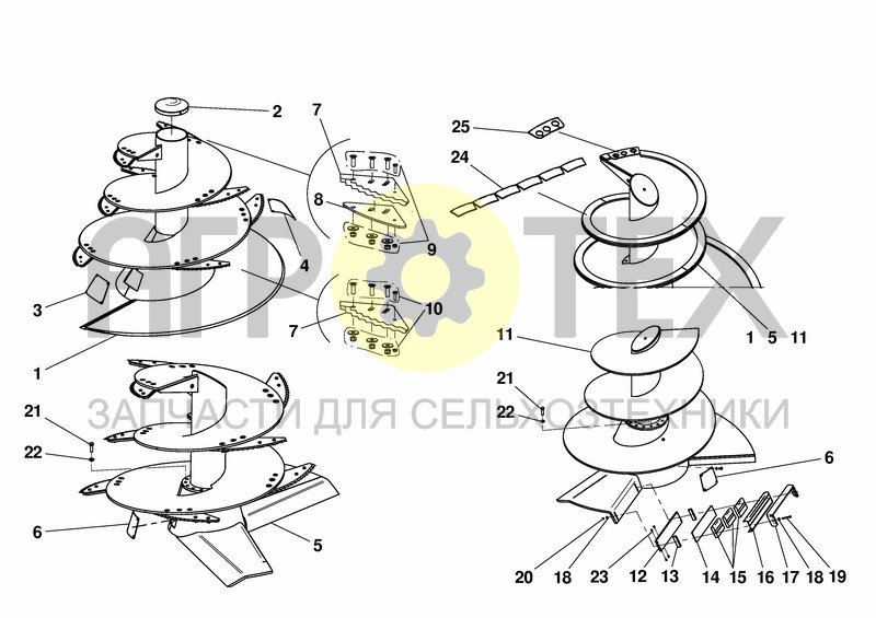 Чертеж AUGERS