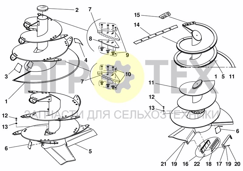 Чертеж AUGERS