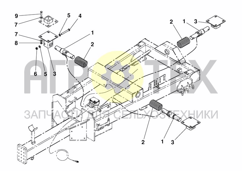 Чертеж WEIGHING - LOAD CELLS