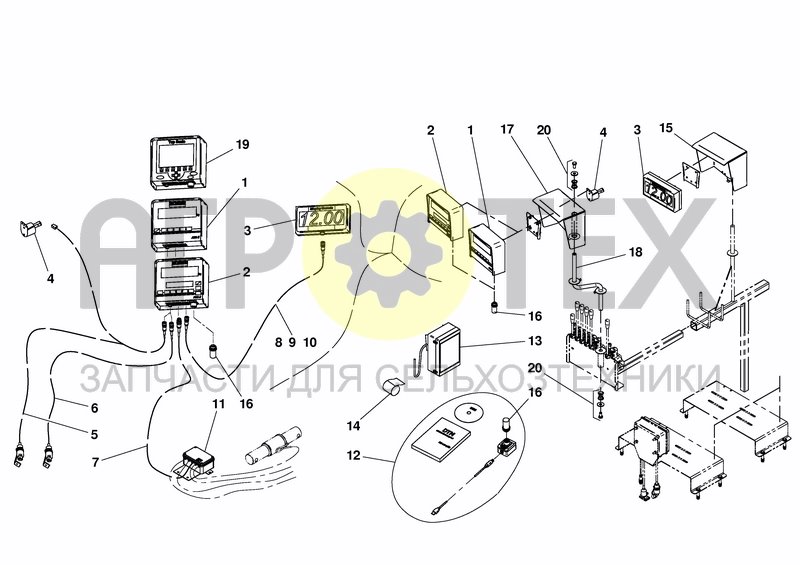 Чертеж WEIGHING - INDICATOR SYSTEM