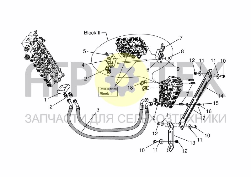 Чертеж WIRELESS SWE, HYDR. VALVES - BLOCK II (EXTENS.)