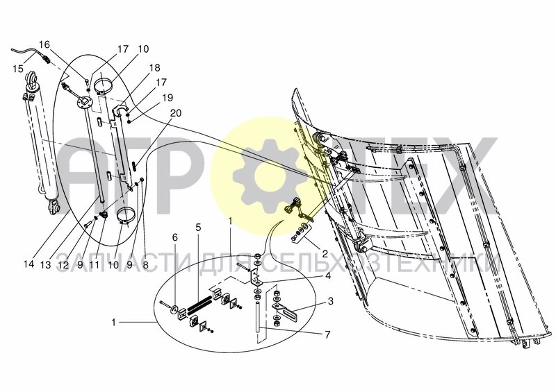 Чертеж SLIDE INDICATOR - WIRELESS SYSTEM