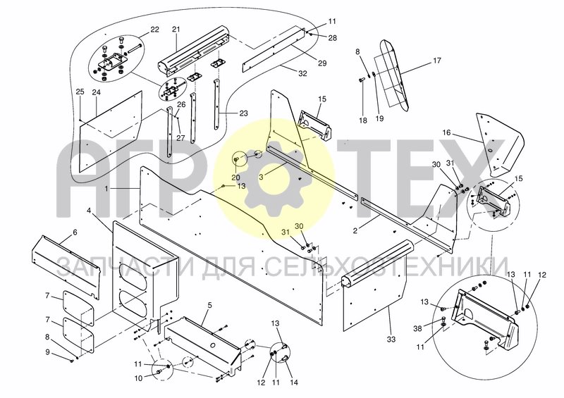 Чертеж CONVEYOR SHIFTABLE - PROTECTION DEVICES