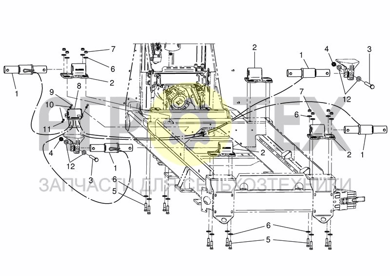 Чертеж WEIGHING LOAD CELLS