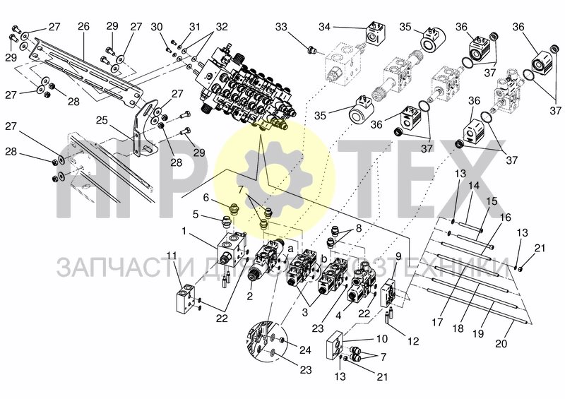 Чертеж WIRELESS SWE - HYDRAULIC VALVES