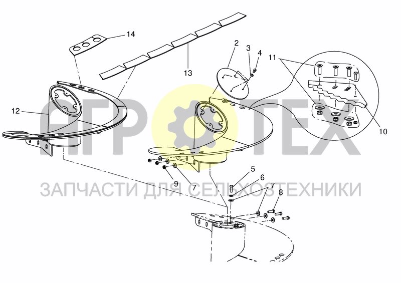 Чертеж AUGER TOP 1,0-TWIST