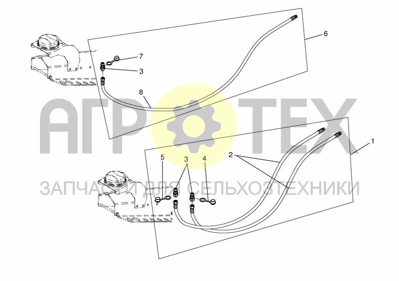 Чертеж WIRELESS SWT - TRACTOR HYDR CONTROL