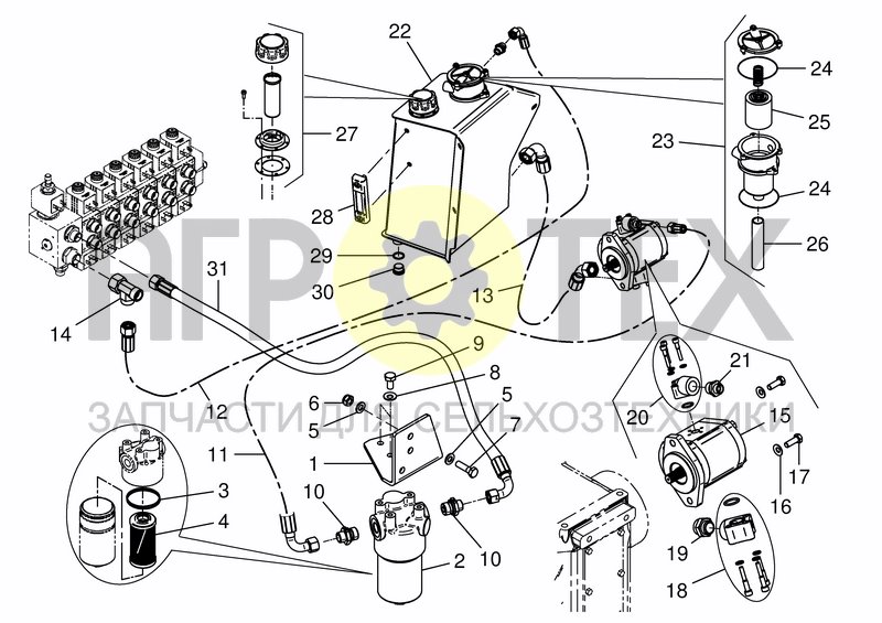 Чертеж WIRELESS SWE - OWN HYDR OIL SUPPLY