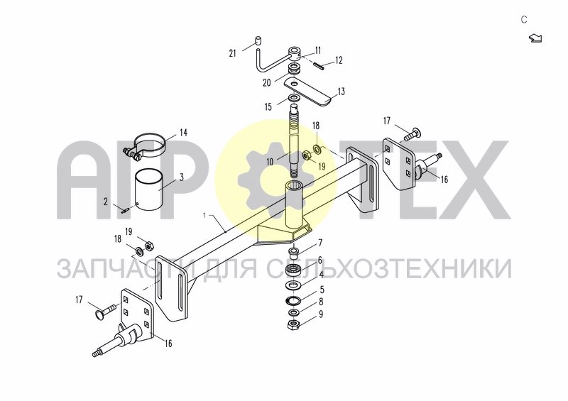 ROTOR CHASSIS (№12 на схеме)