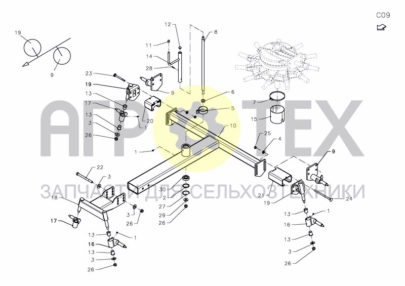 FRAME TERRA LINK (№28 на схеме)