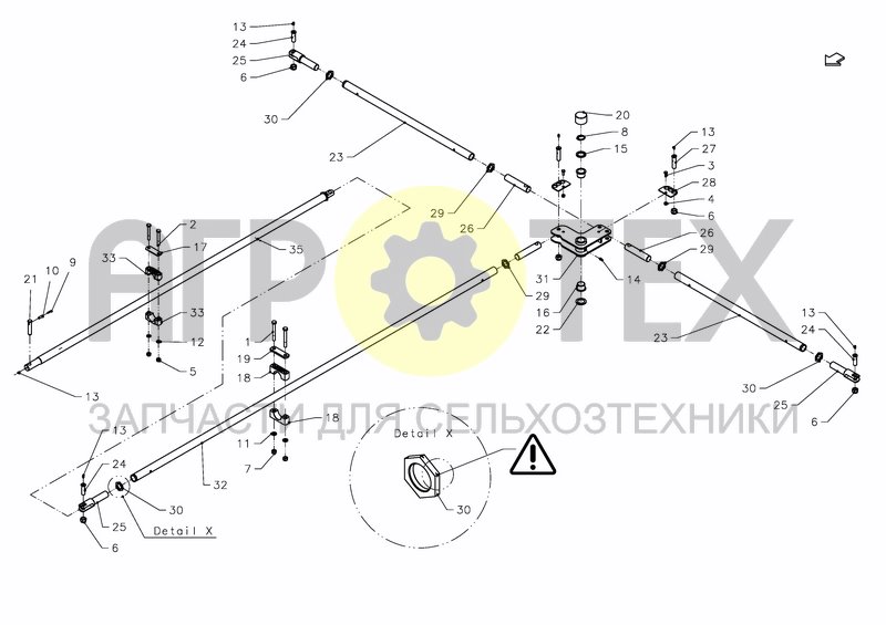 Чертеж STEERING DEVICE