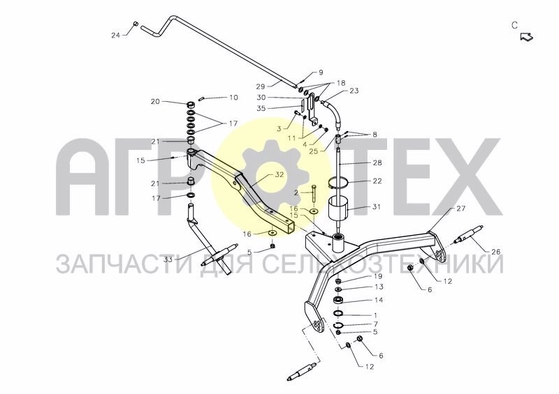 FRAME TERRA LINK (№8 на схеме)