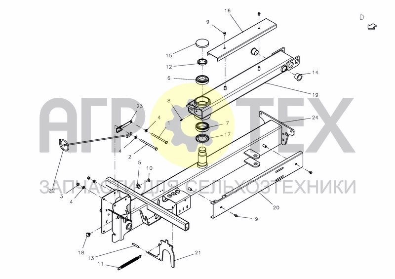 Чертеж FRONT FRAME