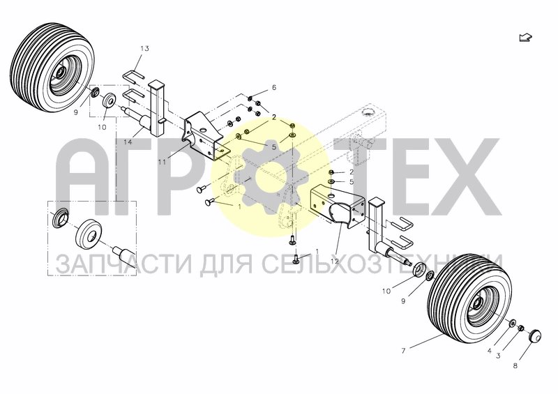 Чертеж CONTACT ROLLER OPTION