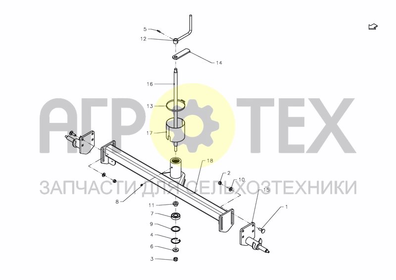 ROTOR CHASSIS (№5 на схеме)