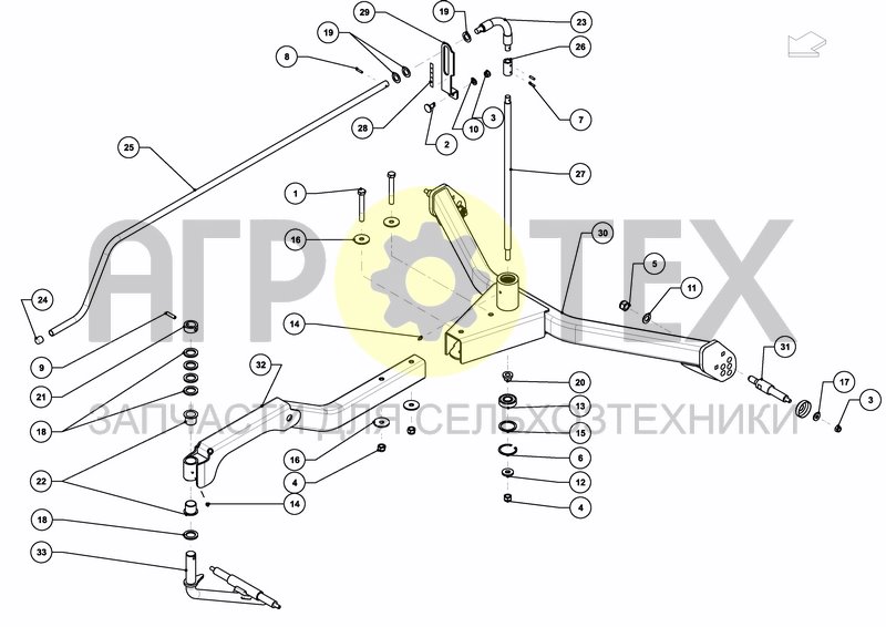 FRAME TERRA LINK 2 PCS. (№7 на схеме)