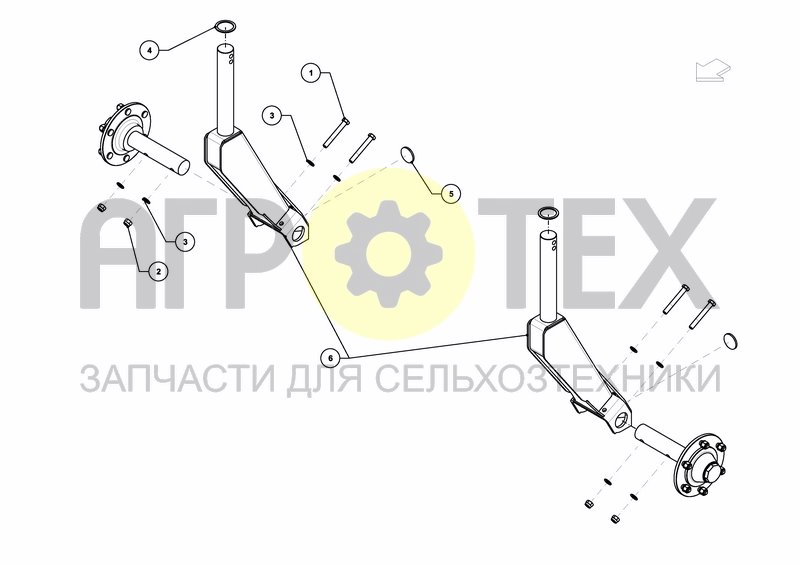 Чертеж AXLE