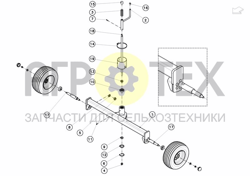 ROTOR CHASSIS (№7 на схеме)