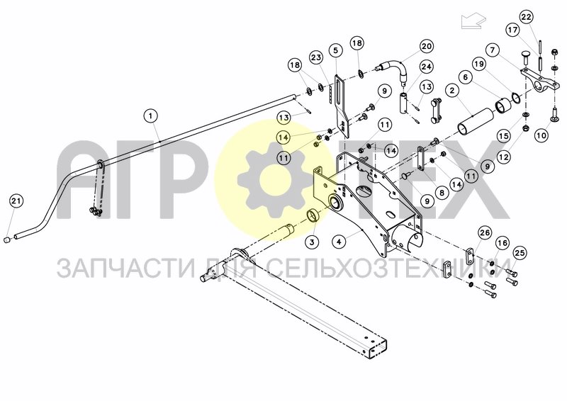 BEARING HOUSE RH (№13 на схеме)